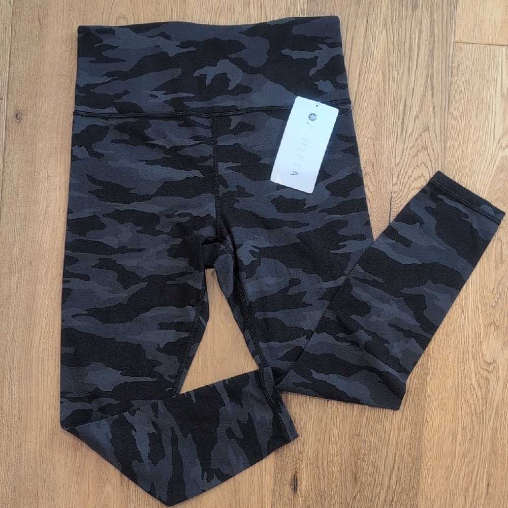 Athleta Gray Camo Leggings